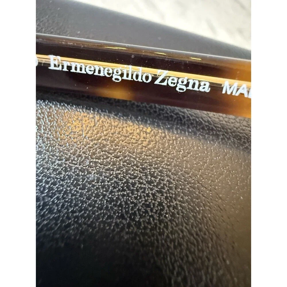 Ermenegildo Zegna EZ5203 052 Dark Havana‎ Eyeglasses 56-18-145 Men's New Frame
